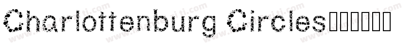 Charlottenburg Circles字体转换